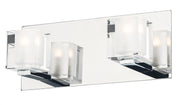 ET2 E32032-18PC Blocs 2 Light LED Wall Sconce | Polished Chrome