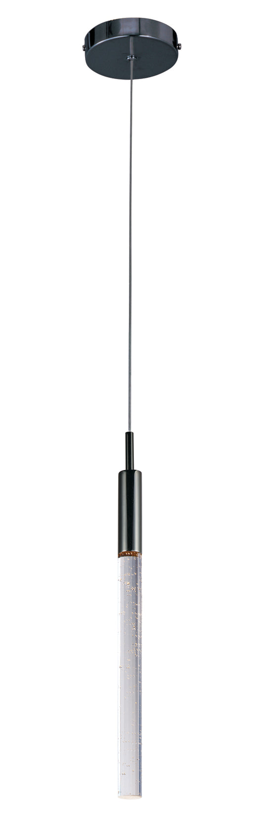 ET2 E32771-91BC Scepter 1 Light LED Pendant | Black Chrome