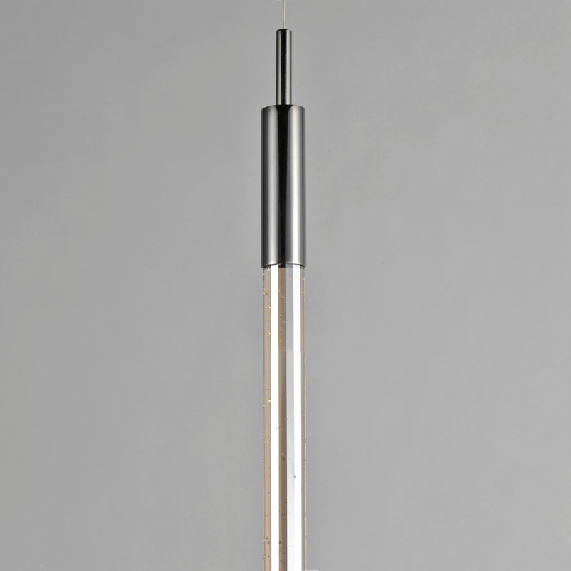 ET2 E32771-91BC Scepter 1 Light LED Pendant | Black Chrome