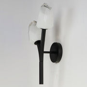 ET2 E32792-93BK Blossom 2 Light LED Wall Sconce | Black
