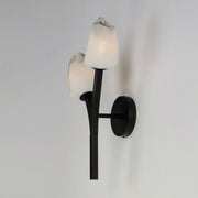 ET2 E32792-93BK Blossom 2 Light LED Wall Sconce | Black