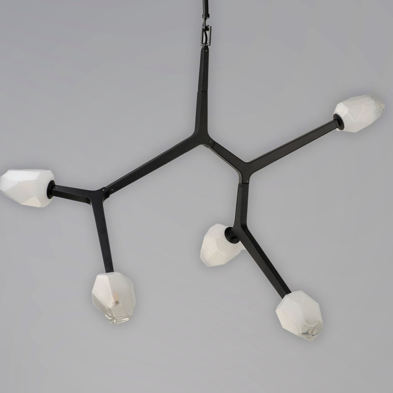 ET2 E32795-93BK Blossom 5 Light LED Pendant | Black