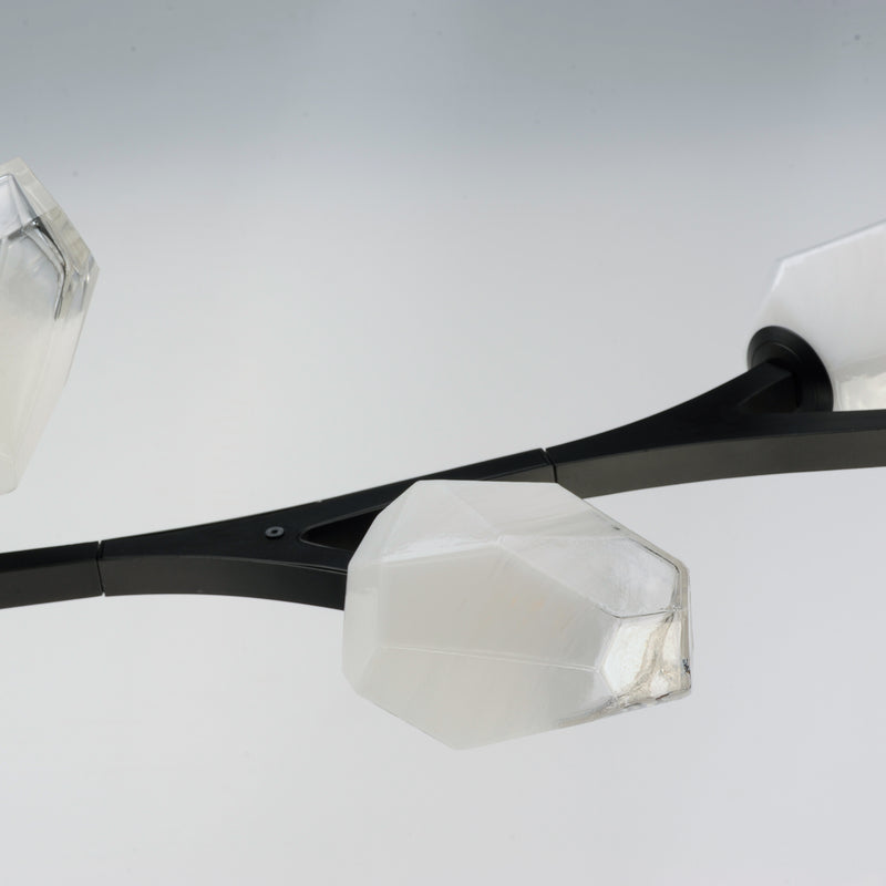 ET2 E32797-93BK Blossom 10 Light LED Pendant | Black