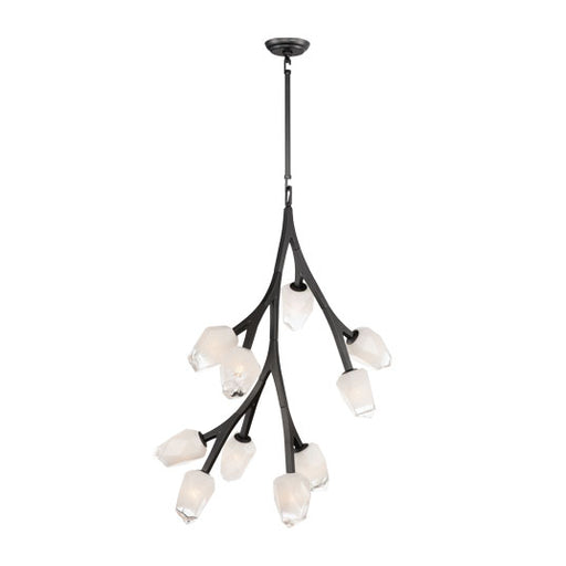 ET2 E32798-93BK Blossom 10 Light LED Pendant | Black