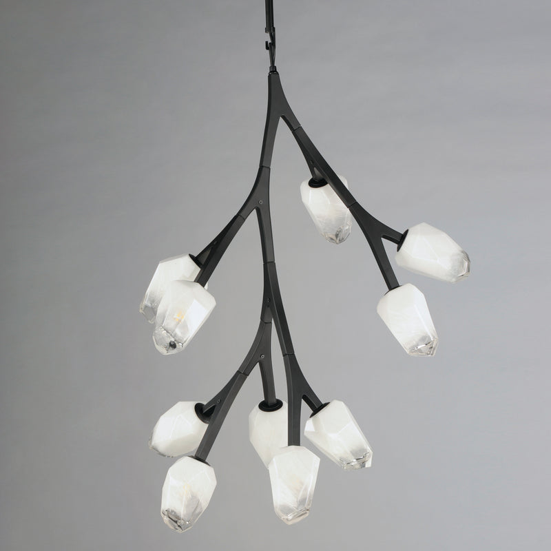 ET2 E32798-93BK Blossom 10 Light LED Pendant | Black