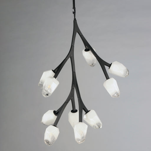 ET2 E32798-93BK Blossom 10 Light LED Pendant | Black