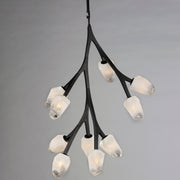 ET2 E32798-93BK Blossom 10 Light LED Pendant | Black