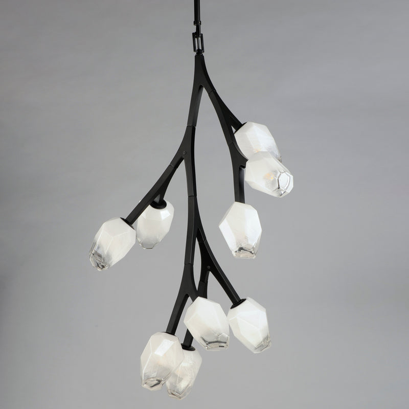 ET2 E32798-93BK Blossom 10 Light LED Pendant | Black
