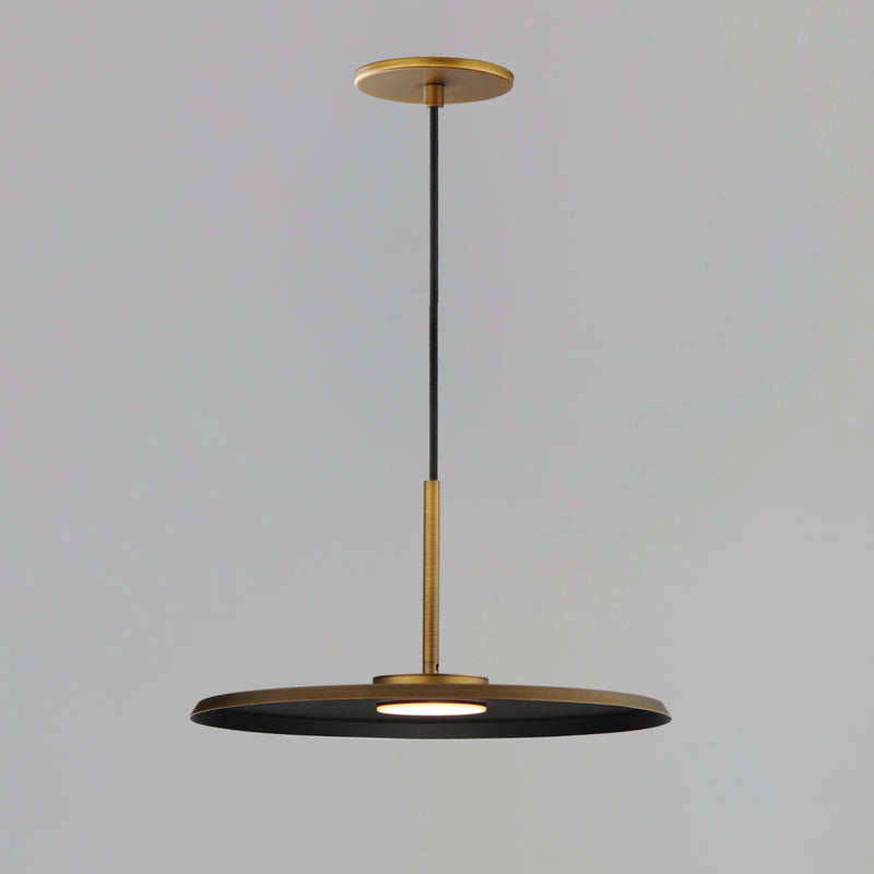 ET2 E34001-AB Berliner 14" LED Pendant | Antique Brass