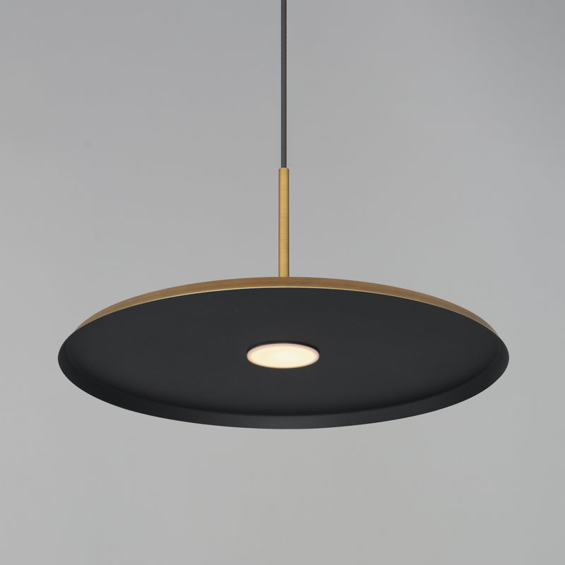 ET2 E34002-AB Berliner 20" LED Pendant | Antique Brass