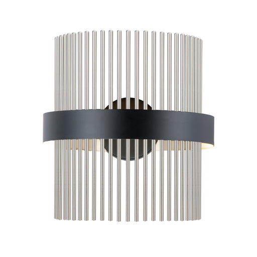 ET2 E34251-BKSN Chimes 5CCT Select Wall Sconce | Black / Satin Nickel