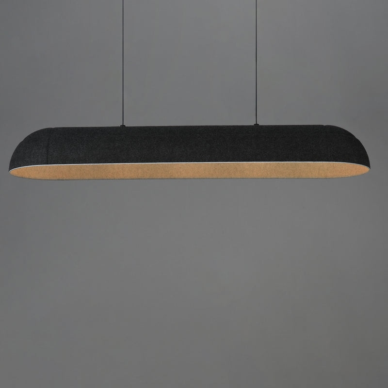ET2 E34616-DG Wimbledon 41" LED Linear Pendant | Dark Gray