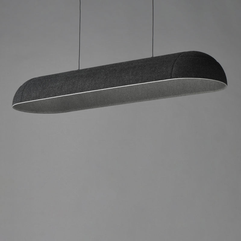 ET2 E34616-DG Wimbledon 41" LED Linear Pendant | Dark Gray