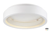ET2 E35001-MW iCorona Friends of Hue LED Flush Mount | Matte White