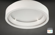 ET2 E35001-MW iCorona Friends of Hue LED Flush Mount | Matte White