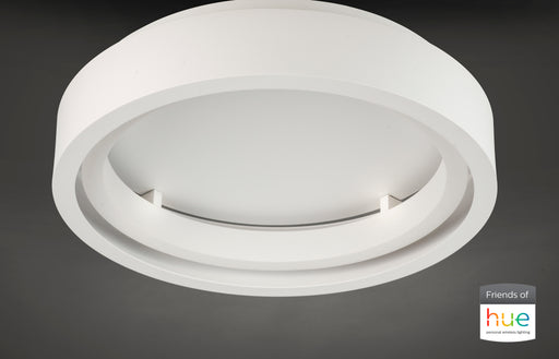 ET2 E35001-MW iCorona Friends of Hue LED Flush Mount | Matte White