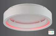 ET2 E35001-MW iCorona Friends of Hue LED Flush Mount | Matte White