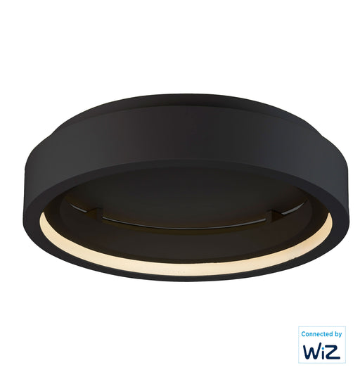 ET2 E35101-BK iCorona 24" LED Flush Mount WiZ Color | Black
