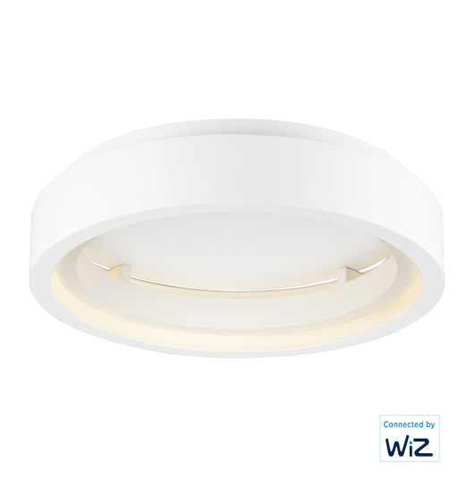 ET2 E35101-MW iCorona 24" LED Flush Mount WiZ Color | Matte White