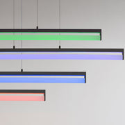 ET2 E36104-BK Crossbar 48" LED Pendant Wiz Color | Black