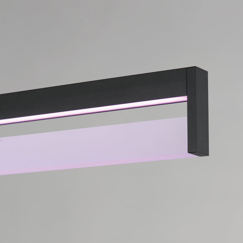 ET2 E36104-BK Crossbar 48" LED Pendant Wiz Color | Black
