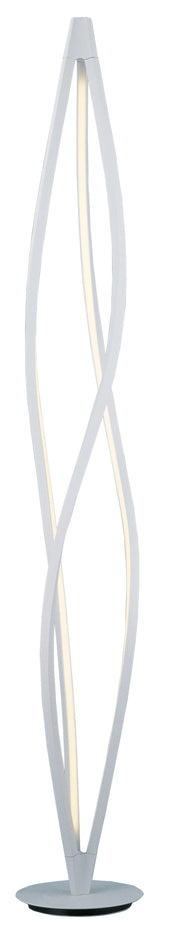 ET2 E41398-11MW Cyclone LED Floor Lamp | Matte White
