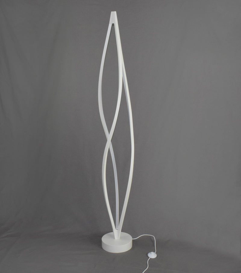 ET2 E41398-11MW Cyclone LED Floor Lamp | Matte White