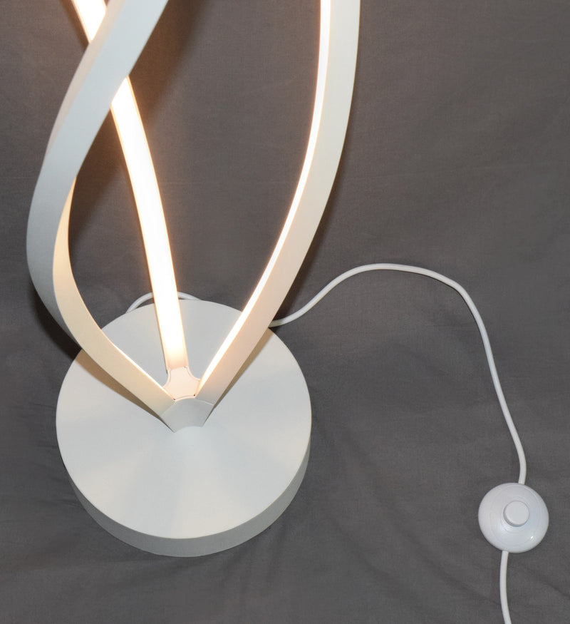 ET2 E41398-11MW Cyclone LED Floor Lamp | Matte White