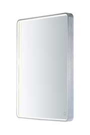 ET2 E42014-90AL 24" x 31.5" Rectangular LED Mirror | Brushed Aluminum