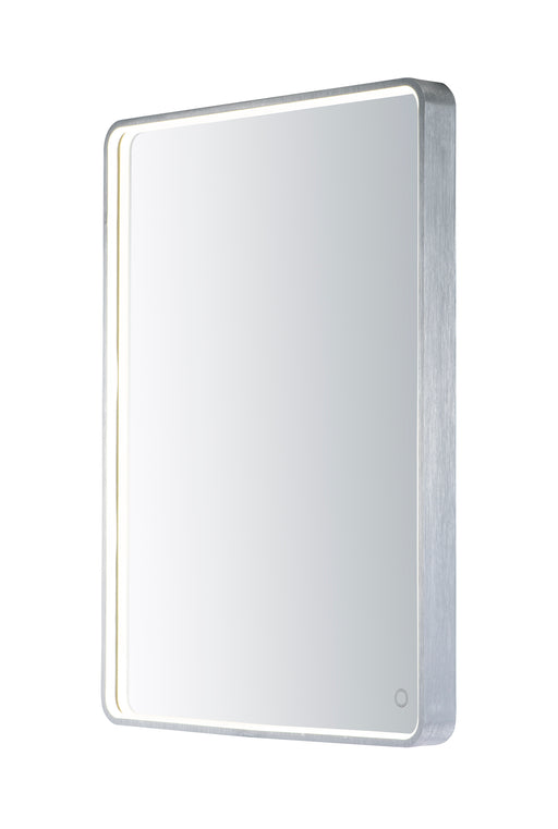 ET2 E42014-90AL 24" x 31.5" Rectangular LED Mirror | Brushed Aluminum