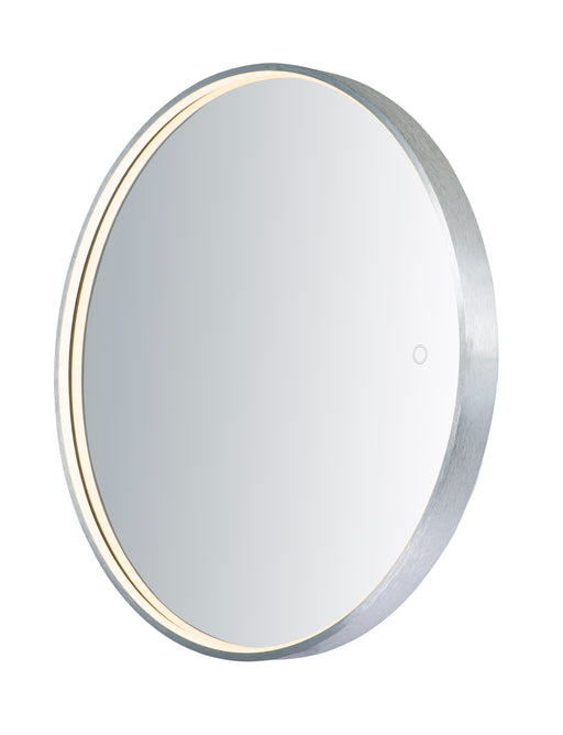 ET2 E42016-90AL 27.5" Round LED Mirror | Brushed Aluminum