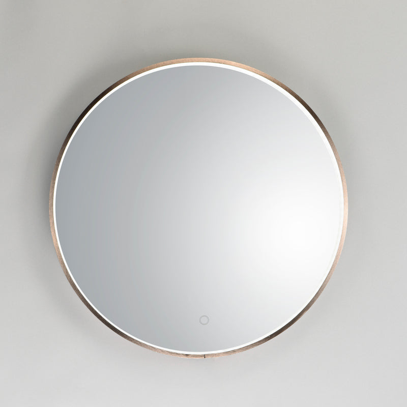 ET2 E42016-90BRZ 27.5" Round LED Mirror | Anodized Bronze
