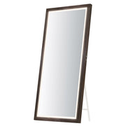 ET2 E42057-WN Sawyer 68"x32" Walnut Framed LED Mirror | Walnut