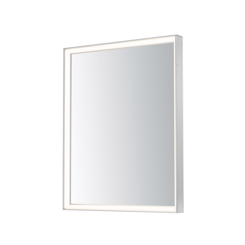 ET2 E42061-SN Bevel 24"x30" LED Mirror | Satin Nickel