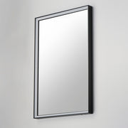 ET2 E42061-BBK Bevel 24"x30" LED Mirror 2CCT | Brushed Black