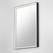 ET2 E42061-BBK Bevel 24"x30" LED Mirror 2CCT | Brushed Black