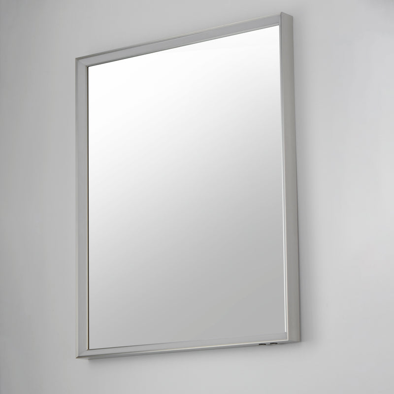 ET2 E42062-SN Bevel 30"x36" LED Mirror | Satin Nickel