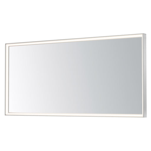 ET2 E42064-SN Bevel 60"x28" LED Mirror | Satin Nickel