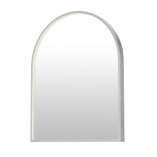 ET2 E42070-SN Elisse 24''X30'' Arch LED Mirror | Satin Nickel