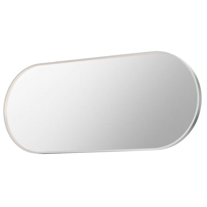 ET2 E42072-SN Elisse 68x28 Oval SN LED MIRROR | Satin Nickel
