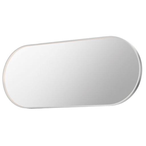ET2 E42072-SN Elisse 68x28 Oval SN LED MIRROR | Satin Nickel