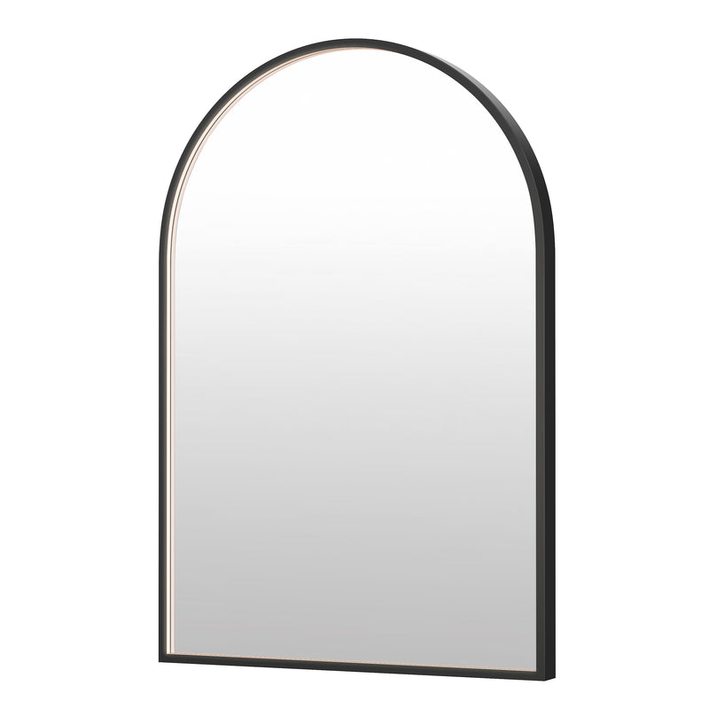 ET2 E42073-BK Elisse 24x36 Arch BK LED MIRROR | Black