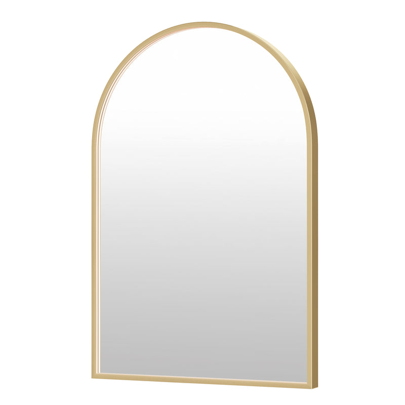 ET2 E42073-GLD Elisse 24x36 Arch GLD LED MIRROR | Gold
