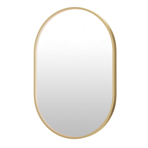 ET2 E42074-GLD Elisse 24x36 Oval GLD LED MIRROR | Gold