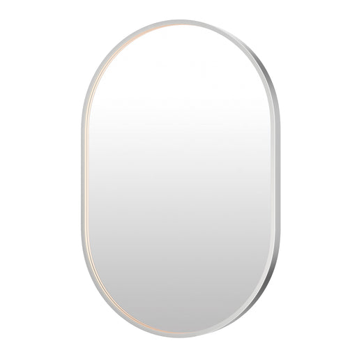 ET2 E42074-SN Elisse 24x36 Oval SN LED MIRROR | Satin Nickel