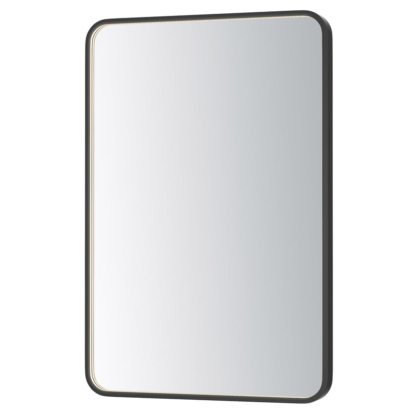 ET2 E42075-BK Elisse 24''X36'' Rectangle LED Mirror | Black