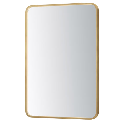 ET2 E42075-GLD Elisse 24''X36'' Rectangle LED Mirror | Gold