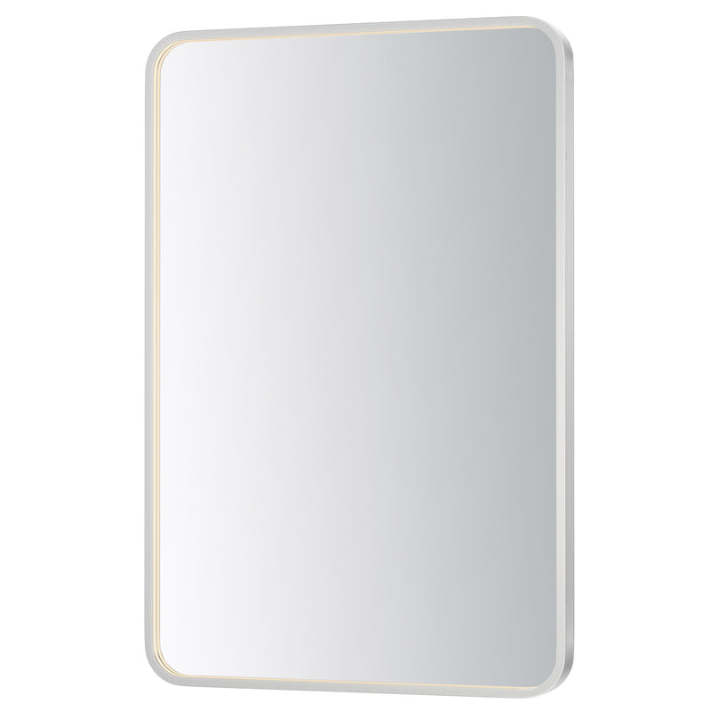 ET2 E42075-SN Elisse 24''X36'' Rectangle LED Mirror | Satin Nickel