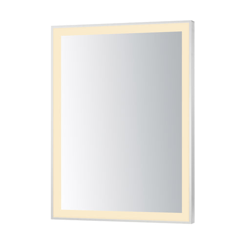 ET2 E42091-SN Framed 24x32 LED Mirror 3CCT | Satin Nickel