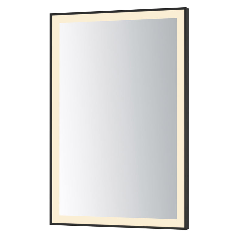 ET2 E42092-BK Framed 24x36 LED Mirror 3CCT | Black